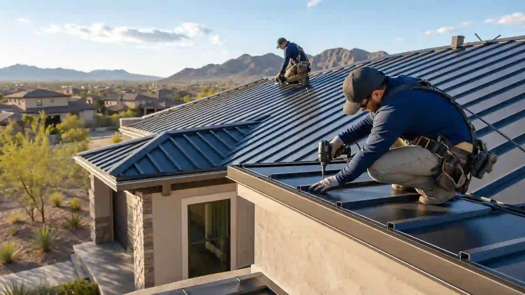 Metal Roof Installation and Replacement roofing service in Surprise, AZ